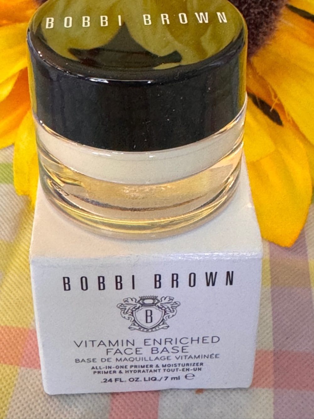 Bobbi Brown Vitamin Enriched Face Base Cream NEW .24 Oz Travel size